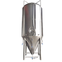 Fermenteur à bière conique commercial et industriel ZPET 4000L 5000l 10000L Réservoir de fermentation en acier inoxydable à vendre