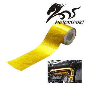 <span class=keywords><strong>2</strong></span> "x 5 Metro roll autoadhesivo reflejar un oro calor barrera - Product Image 1