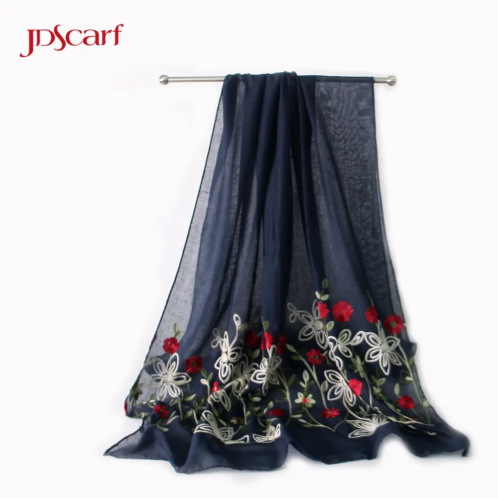 Embroidered pashmina piano floral girls spanish shawl shawls