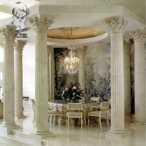 <span class=keywords><strong>Columnas</strong></span> de mármol natural de gran tamaño para decoración interior del hogar a la venta - Product Image 2