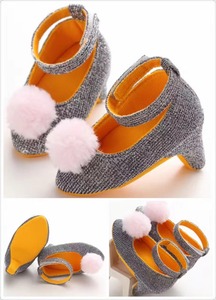 Nueva Llegada Zapatos para Niñas Pequeñas Tacones Altos Zapatos Elegantes para Fiestas de Niñas con Lazo Sandalias para Niñas - Product Image 2