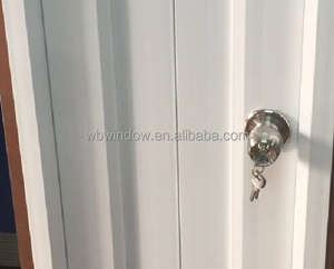 การออกแบบที่ทันสมัยหอยสังข์โปรไฟล์Upvc/พีวีซีประตูห้องน้ำราคาบังคลาเทศสำหรับบ้าน - Product Image 3