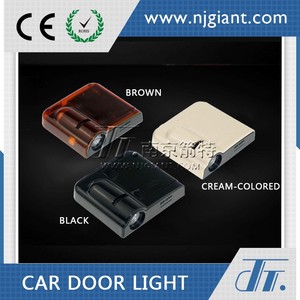 1 par inalámbrico LED puerta cortesía láser proyector Luz de insignia del coche para Toyota - Product Image 2