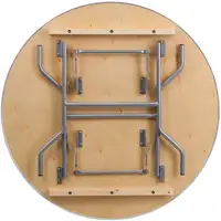 Dış mekan mobilyası Metal çelik katlanır katlanabilir masa ayağı
