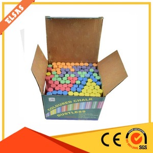 100ชิ้นขนาดเล็กสีสดใสโรงเรียนdutlessชอล์กสำหรับกระดานดำ - Product Image 2