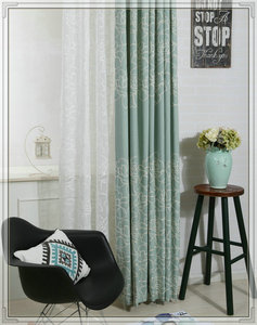 Haute qualité <span class=keywords><strong>pas</strong></span> <span class=keywords><strong>cher</strong></span> brodé rideaux à oeillets - Product Image 4