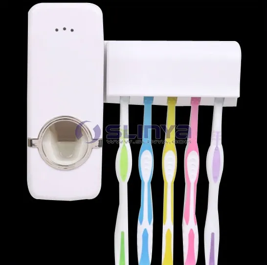 Bambini Stanza Da Bagno Dispenser Automatico di Dentifricio Press Tool Set
