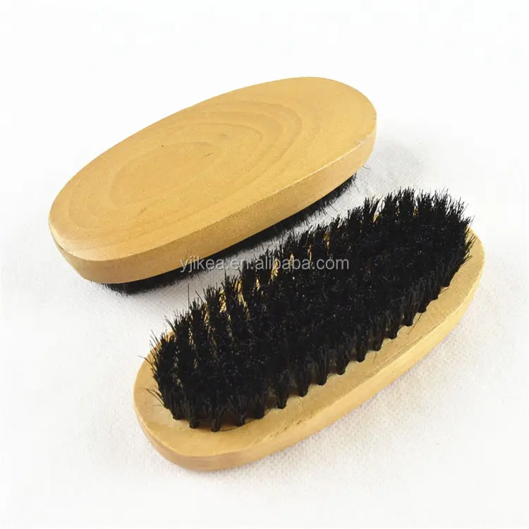 Promotional Pig hair Shoe Shine Brush with Custom Logo Leather Cleaning Polish Shoe Brush