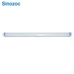 Sinozoc 15W 20W 30W 40W 60W High Brightness Waterproof Dustproof Corrosion Proof LED Tri-proof Linear Light