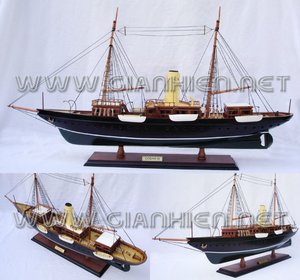 CORSAIR II Madera Ocean Liner Modelo Náutico Decoración del hogar Artesanía para amantes de las artesanías - Product Image 4