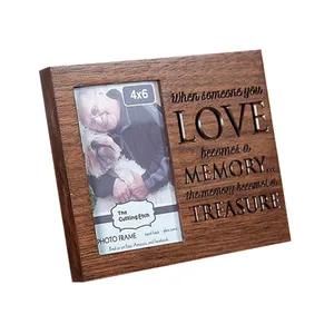 China Factory wood photo frame promotional souvenir gift