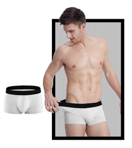 Sous-vêtements pour hommes avec logo personnalisé, boxers pour hommes en stock, taille élastique, taille mi-haute, caleçons pour hommes - Product Image 6