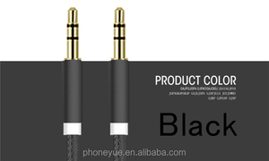 <span class=keywords><strong>Cable</strong></span> de audio <span class=keywords><strong>auxiliar</strong></span> de 2025 2 vías estéreo de nailon trenzado macho <span class=keywords><strong>a</strong></span> macho de 3,5 MM para <span class=keywords><strong>iPhone</strong></span> para Samsung para Huawei - Product Image 5
