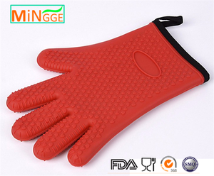 Hot <span class=keywords><strong>prix</strong></span> de gros concurrentiel silicone coton chaud gants silicone maniques gants coton gants de conduite - Product Image 3