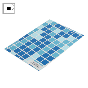 Precio de fábrica empotrada superficie anti-UV PVC espesor 1,5mm mosaico de la piscina de natación - Product Image 3