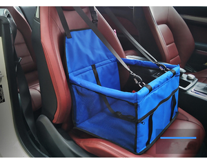 Su geçirmez örgü ve oxford katlanabilir köpek sling taşıyıcı araba köpek seyahat çantası evcil hayvan taşıyıcı - Product Image 4