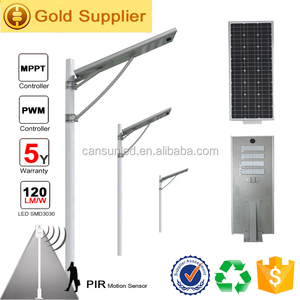 Suburbio alta calidad IP65 todo en una calle iluminación - Product Image 2