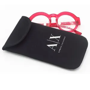 New Fashion Design Neoprene Glasses Pouch Custom Logo Sunglasses Bag