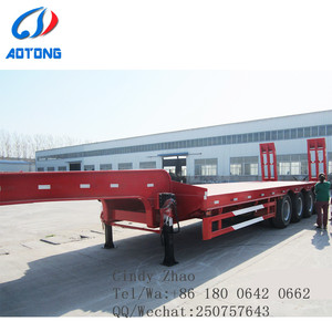 10 Toneladas excavadora <span class=keywords><strong>de</strong></span> transporte remolque góndola, 2 ejes remolque <span class=keywords><strong>de</strong></span> enganche para la venta - Product Image 1