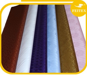 Brocart de Guinée 10 Yards/pièce <span class=keywords><strong>Bleu</strong></span> Ciel Shadda Bazin Riche Tissu Damassé 100% Coton Tissu Africain pour Vêtements Qualité Allemande - Product Image 6
