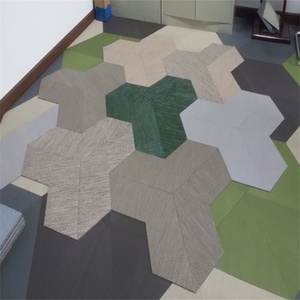 Material respetuoso del medio ambiente igual que <span class=keywords><strong>Bolon</strong></span> antideslizante de PVC de vinilo tejido de <span class=keywords><strong>suelo</strong></span> - Product Image 4