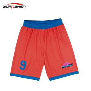 Tecnología hábil diseño buena calidad personalizado sublimación baloncesto corto - Product Image 3