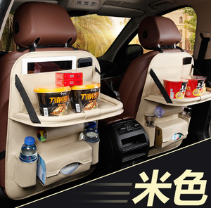 Organizador colgante de cuero <span class=keywords><strong>PU</strong></span> para coche, organizador automático - Product Image 6