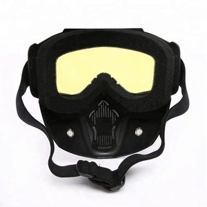 Straordinaria Maschera Tattica Integrale di Grande Successo per Airsoft e Paintball con Protezione Professionale per Naso e Viso e Occhiali Protettivi - Product Image 5