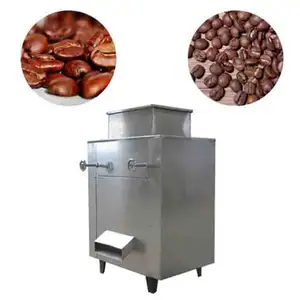 Máquina de descamação automática de feijões de cacao, máquina de descamação de grãos de casco