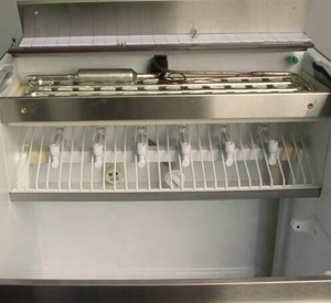 CE certificata commerciale quadrato fabbricatore di ghiaccio di alta produzione 50KG cubo di ghiaccio macchina di alta qualità ingranaggio motore 110V tensione 15KG ghiaccio - Product Image 6