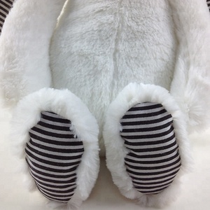 OEM langes Ohr niedlich weiß ausgestopft Baby Plüsch Hase Kaninchen Stofftier - Product Image 4