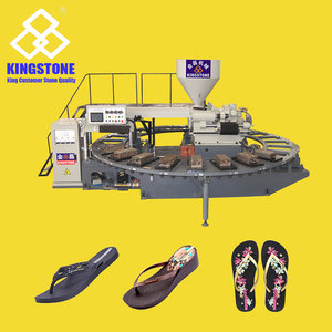 Rotary Plastic PVC PCU Lucht Blazen Machine voor Maken Slipper Sandaal Flip Flop - Product Image 2