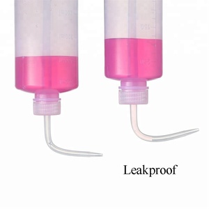 HAIJU 실험실 <span class=keywords><strong>LDPE</strong></span> 안전 짜기 씻어 병 공급 라벨 문신 액체 저장 급수 도구 좁은 입 500ml - Product Image 4
