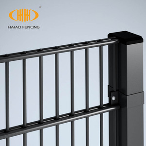 גרמנית סגנון 8/6/8 מגולוון ומצופית אבקה כפול מוט חוט רשת גדר פנל - Product Image 6