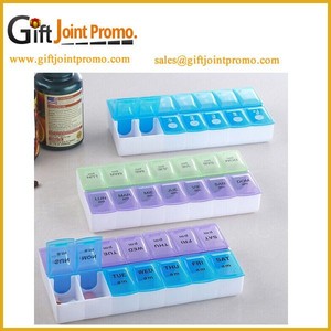 Tùy chỉnh thực hiện nhự<span class=keywords><strong>a</strong></span> có thể tháo rời pillbox khuyến mại 14 ngày <span class=keywords><strong>Pill</strong></span> hộp - Product Image 6