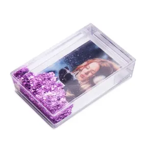 2.1x3.4 "מיני נצנצים נצנצים ומסגרות צילום מים על מסגרת צפה נוזלית - Product Image 1