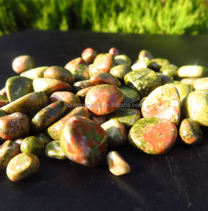 Prezzo all'ingrosso naturale del drago bloodstones della pietra preziosa di Cristallo Di Quarzo pietra di Ghiaia per decorativo - Product Image 1