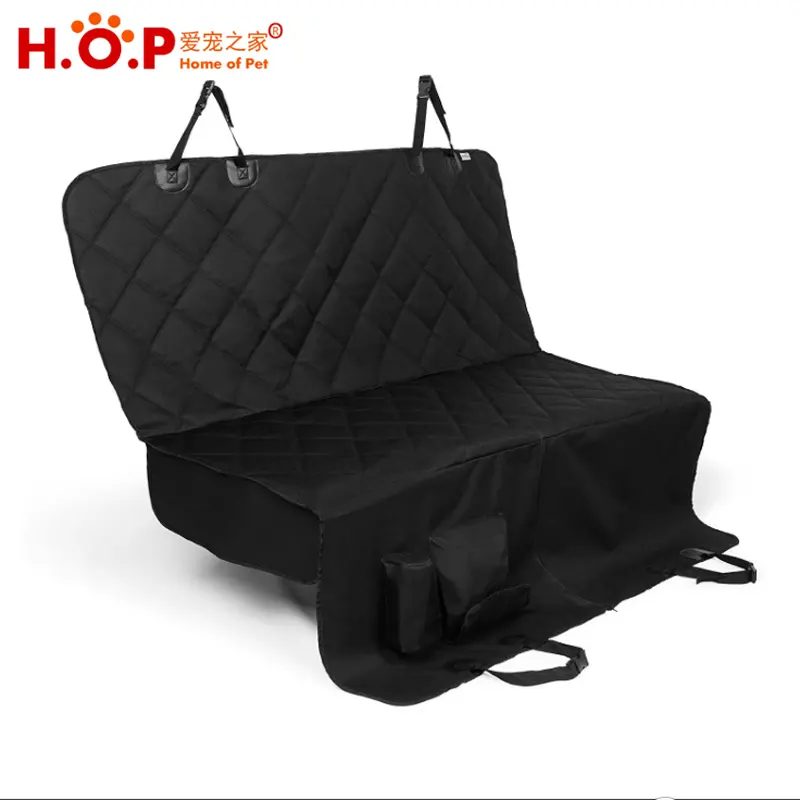 Waterproof Full Hammock Cover for Car Seat Protector Double Nonslip Seat Backing Pet Car Seat Cover