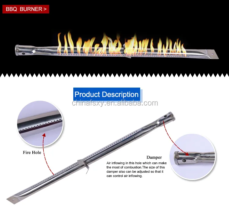 Xinyu <span class=keywords><strong>queimador</strong></span> de tubos retos de aço inoxidável, substituição para grelhas populares