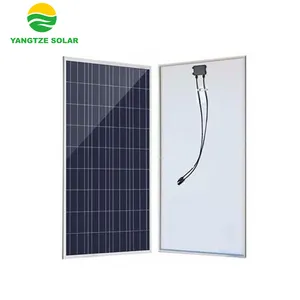 Yangtze Factory direct supply poly 120w 130w 140w 150w 12v solar panel with 25years warranty