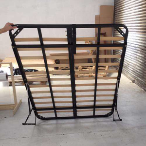 Modern Folding Metal Ottoman <strong>Bed</strong> Frame with <strong>Gas</strong> <strong>Lift</strong> and Storage for Double <strong>Single</strong> King Sizes Bedroom Use - Product Image 4