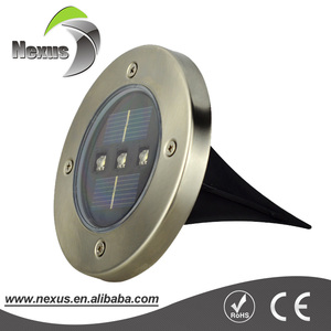 Nouveau produit Nouveau Extérieur IP65 jardin Pelouse Enterré Solaire a mené la lampe souterraine - Product Image 3