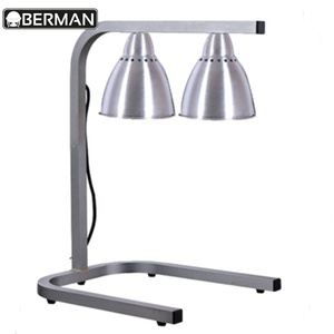 Pin Hiện Đại Powered Marble Cơ Sở Bảng Top Phục Vụ Thực Phẩm Ấm Hơn Đèn, Điện Thực Phẩm Nóng Lên Đèn - Product Image 6