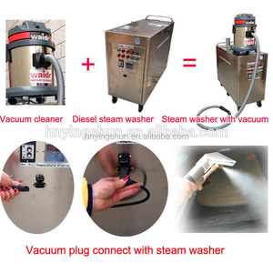 Ce Nieuwe 30 Bar 2 Pistool Mobiele Diesel Damp Stoomgenerator Auto Wassen Te Koop - Product Image 2