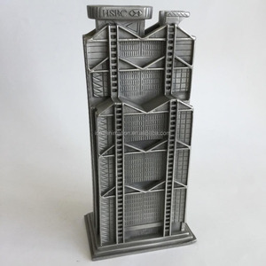 Banco de Monedas Metálico Personalizado <span class=keywords><strong>HSBC</strong></span>, Miniatura de Construcción Metálica de 8 Pulgadas - Product Image 3