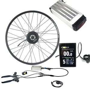 Elektro fahrrad Umbaus atz 20 24 26 Zoll Vorderrad 36 Volt 250 Watt 350 Watt LCD8 Farbdisplay