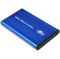 Custodia per Hard Disk 2.0 Usb da 2.5 pollici, custodia per HDD esterna, Cover per hard Disk
