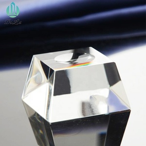 Dilu Hình Thang Pha Lê Bóng Chủ Quang Học Xếch Vuông Cube Đứng Cơ Sở Cho 60Mm 80Mm 100Mm 200Mm 3D Bóng Thủy Tinh Hình Cầu Quà Tặng - Product Image 2