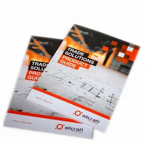 Promotionele folding brochure advertiser flyer doorwaadbare flyers en folder