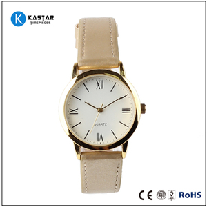 The fitness Watch gold plated plain sphere White - Product Image 2